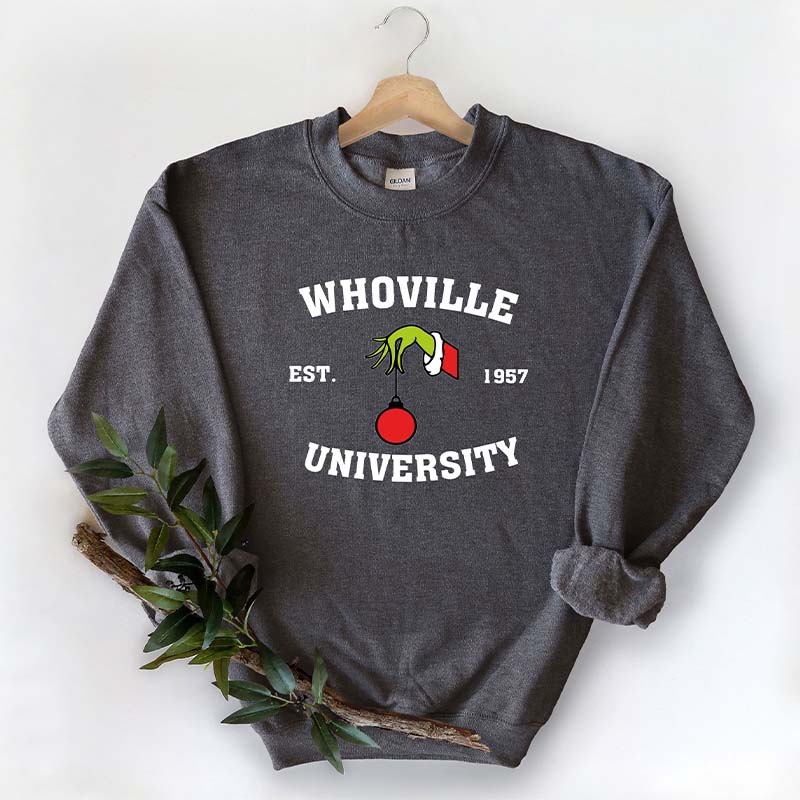 Christmas Whoville University Est 1957 Sweatshirt