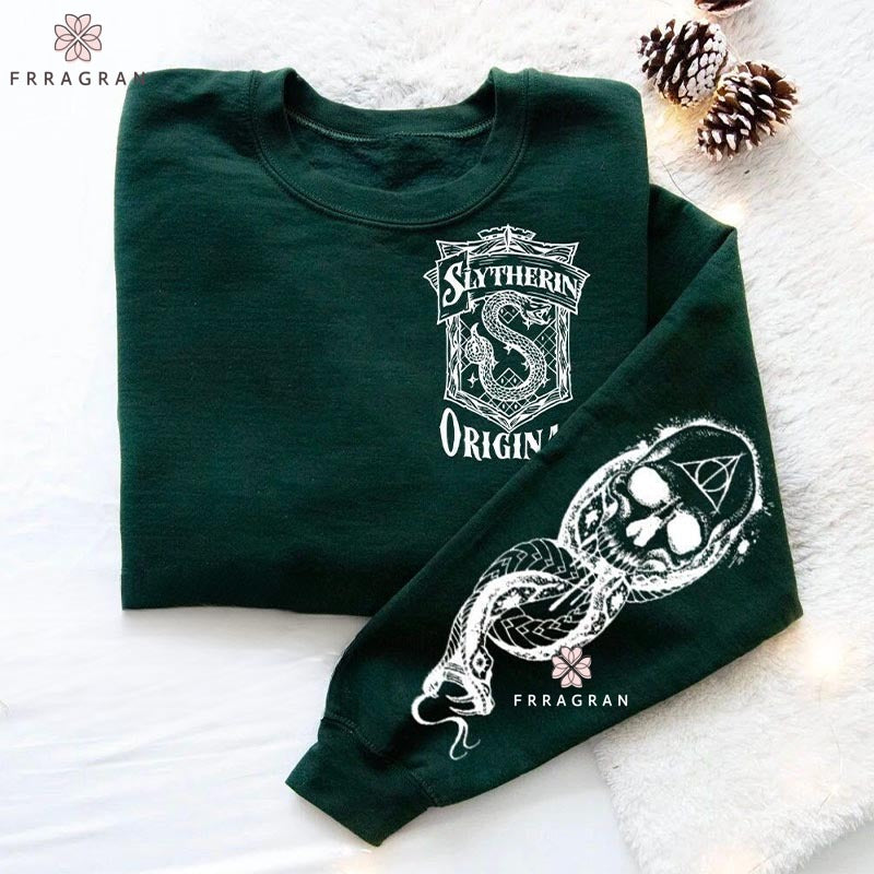 Slytherin House of Hogwarts School Sweatshirt