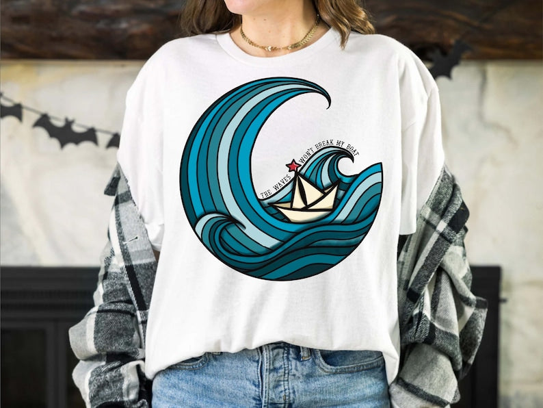 The Waves Won't Break My Boat Ed Sheeran T-shirt