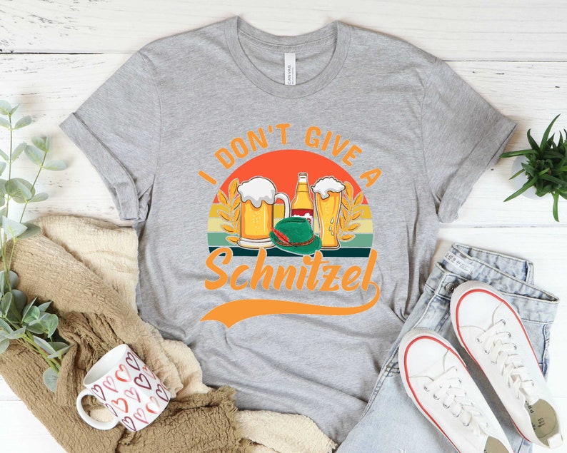 I Don't Give A Schnitzel Oktoberfest T-shirt