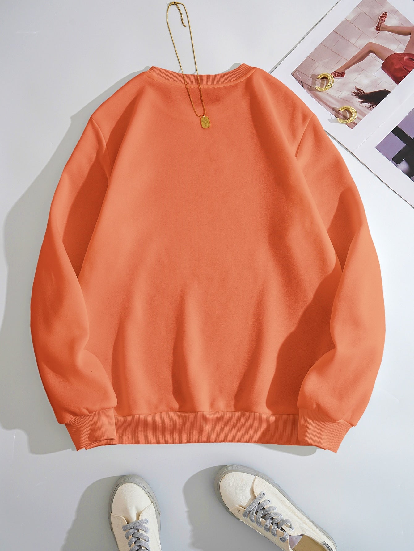 Fashion print sweatshirt
