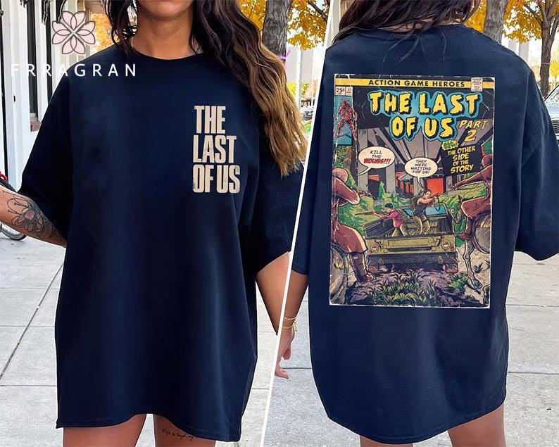 Last Of Us Casual Crewneck T-shirt