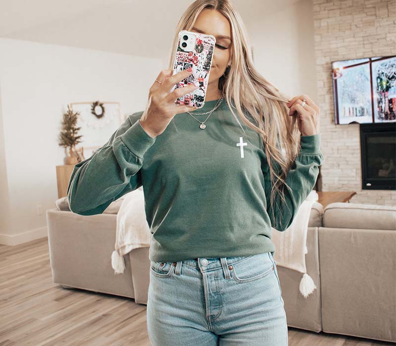 Stay Salty Shirt Faith Long Sleeves Sweatshirt