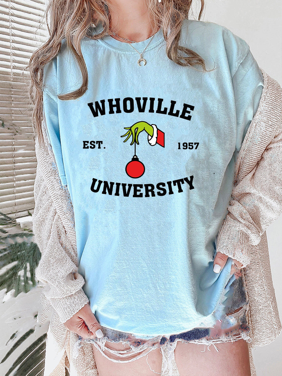 Christmas Whoville University Est 1957 T-shirt
