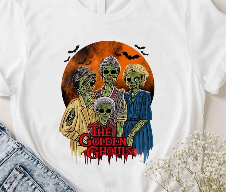 Halloween The Golden Ghouls T-shirt
