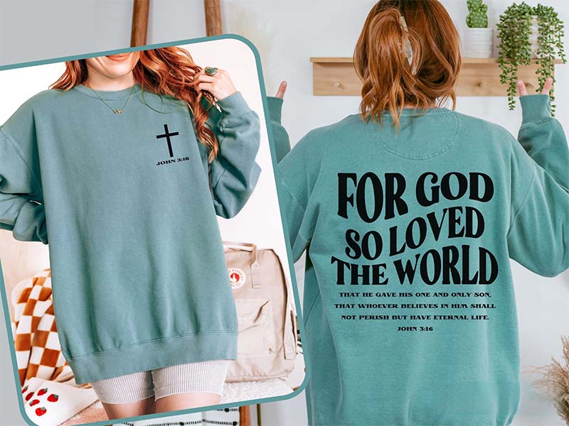 Pullover Faith Crew Neck Sweatshirt