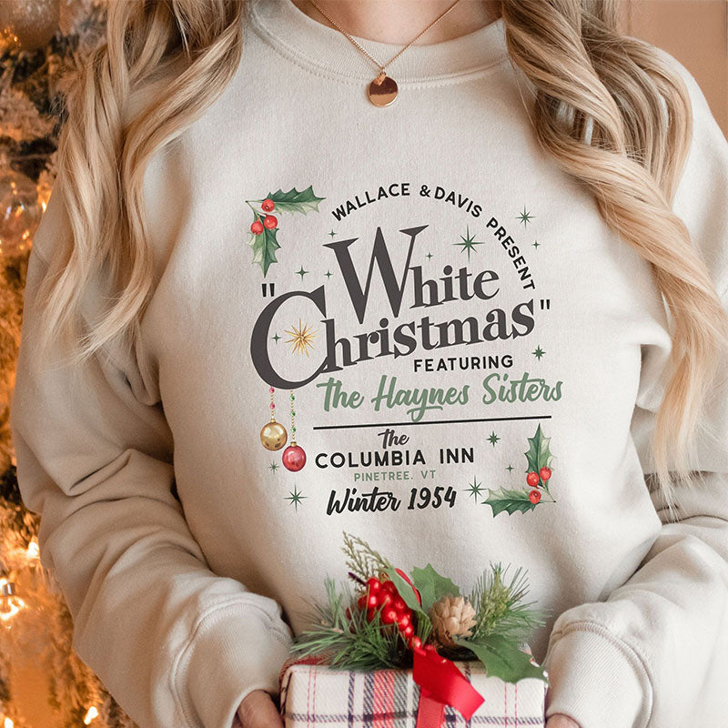 White Christmas Movie Crewneck Sweatshirt