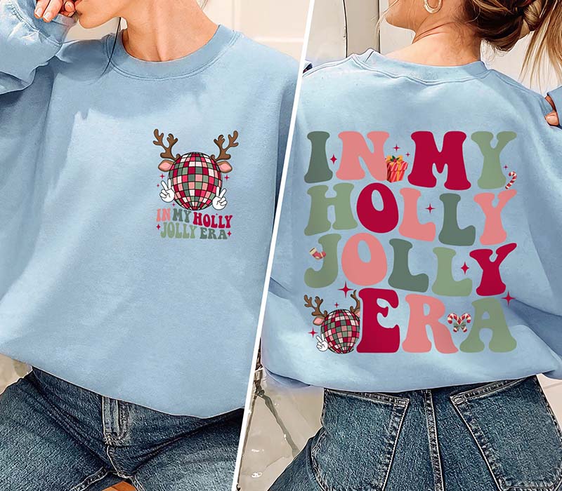 In My Holly Jolly Era Christmas Sweatshirt