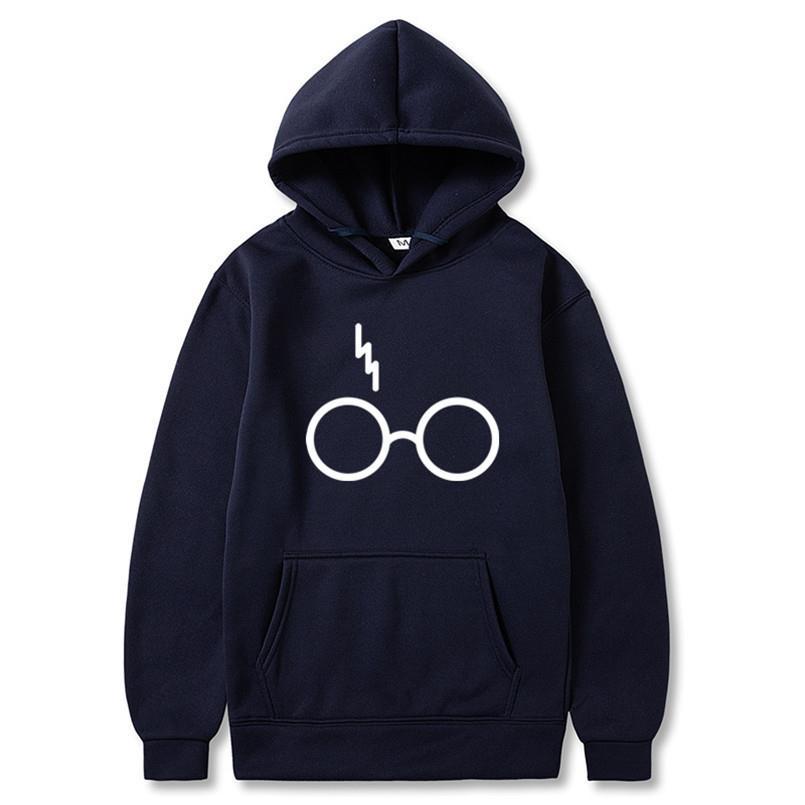 HP Glasses Print Hoodie