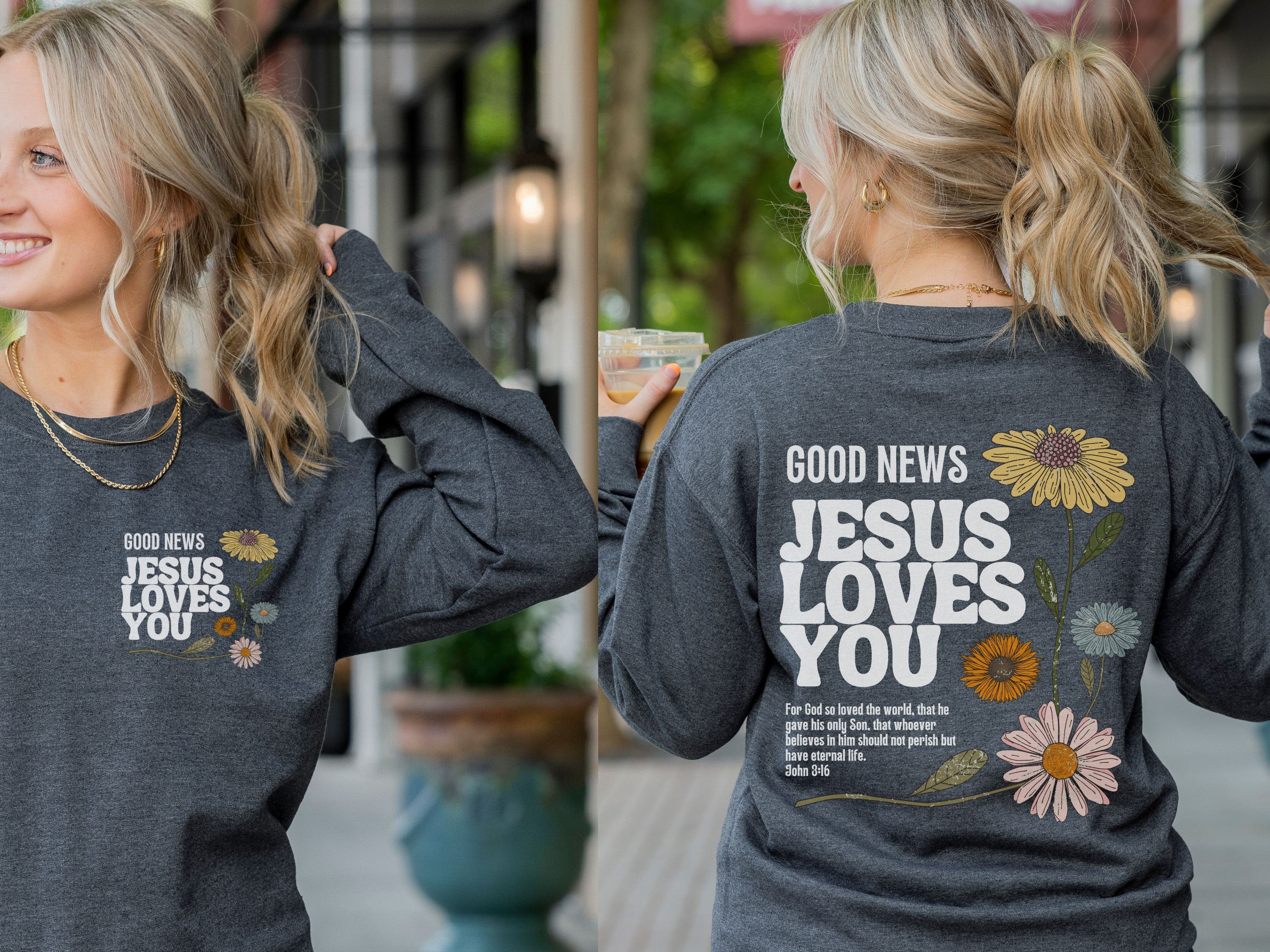 Loves You Crew Neck Sweatshirt