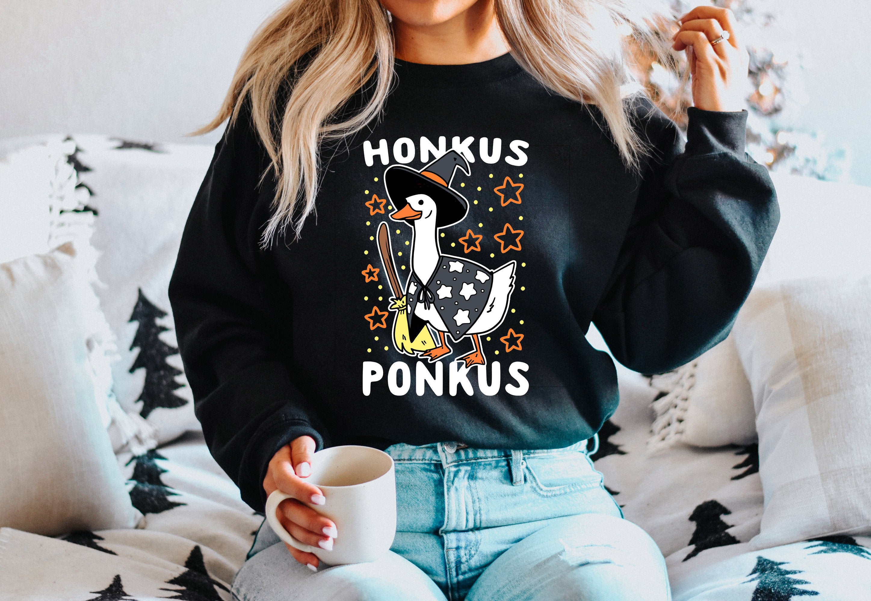 Fun Goose Halloween Sweatshirt