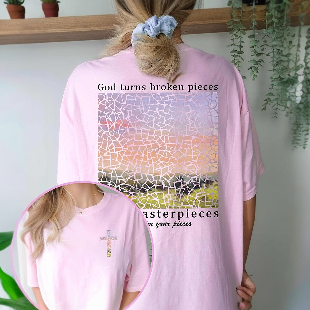 Bible Verse 2 Sided Faith Print T-Shirt