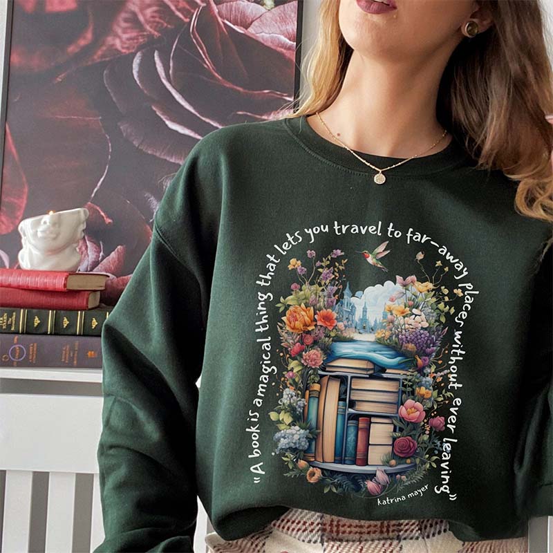 Reading Book Bookish Sweatshirt