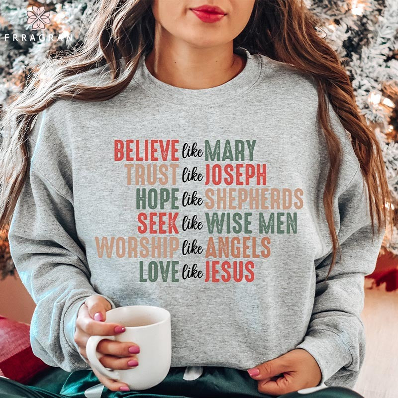 Merry Christmas Faith Sweatshirt