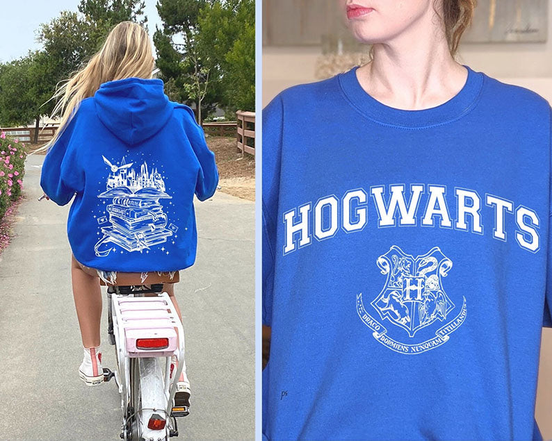 Magical Wizard Castle Book Sweatshirt
