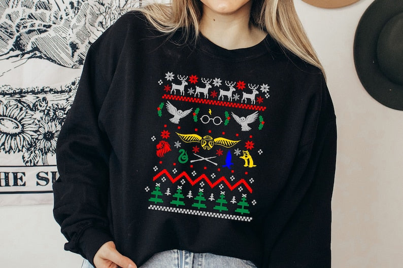 Happy Christmas Magic Inspired Sweatshirt