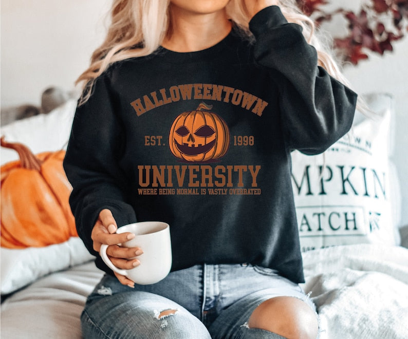 Halloweentown University Pumpkin Sweatshirt