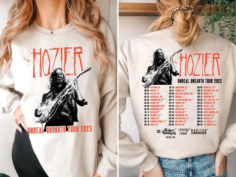 Hozier Unreal Unearth 2023 Sweatshirt