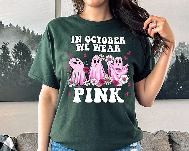 Cute Boo Breast Cancer T-shirt